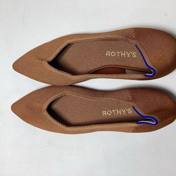 Rothy’s the point II size 7.5 Fawn (brown) - Picture 12 of 15